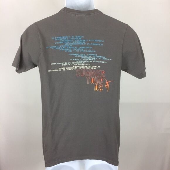 Dave Matthews Concert Shirt Crewneck 2008 Gray M - Picture 4 of 8